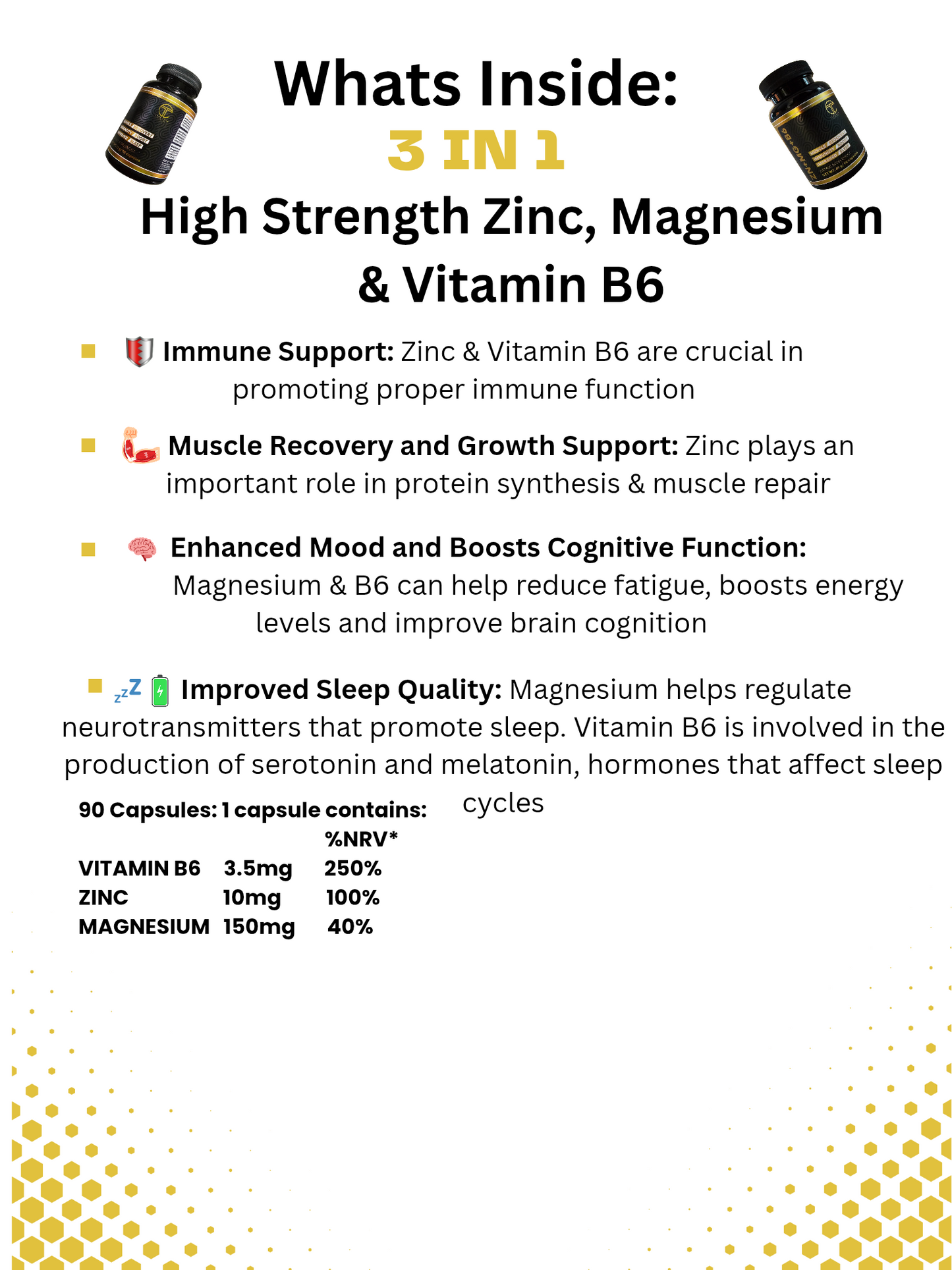 High Strength ZMA 90 caps